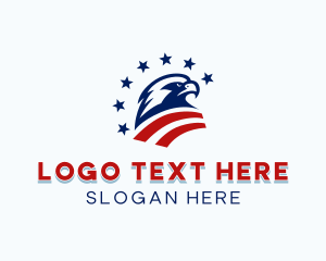 America - United States Eagle logo design