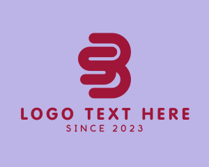Bold - Bold Monogram Letter SB logo design