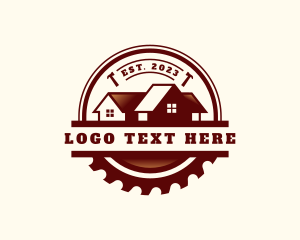 Lease - House Saw Blade Renovation logo design