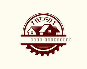 House Saw Blade Renovation logo design