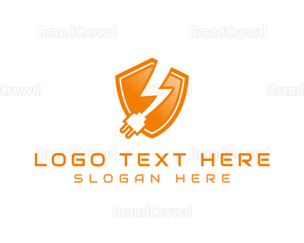 Electric Plug Shield Logo
