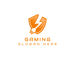 Electric Plug Shield Logo