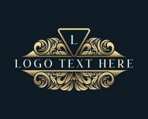 Ornament - Luxury Wreath Ornament logo design
