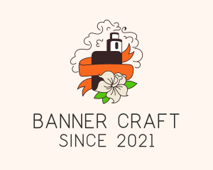 Banner - Flower Vape Banner logo design