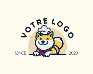 Domesticated Animal - Toque Puppy Dog logo design