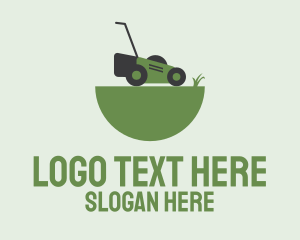 Garden Care Lawn Mower Logo