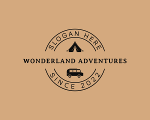 Outdoor Camping Adventure logo design