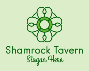 Irish - Irish Lucky Shamrock logo design