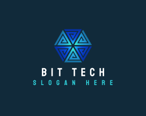 Hexagon Tech Digital logo design