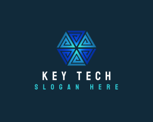 Hexagon Tech Digital logo design