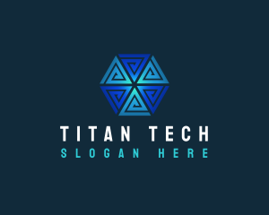 Hexagon Tech Digital logo design