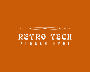 Cosmic Retro Boutique logo design