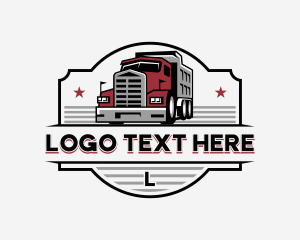 Truck - Cargo Dispatch Truck logo design