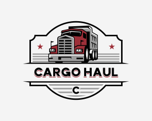 Cargo Dispatch Truck logo design