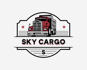 Cargo Dispatch Truck logo design