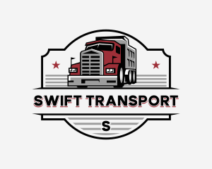 Cargo Dispatch Truck logo design