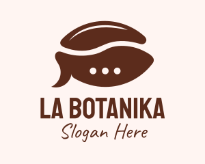 Coffee Bean Chat  Logo