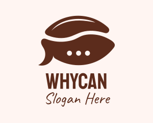 Coffee Bean Chat  Logo