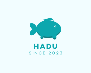 Cute Tuna Fish Logo