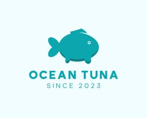 Tuna - Cute Tuna Fish logo design