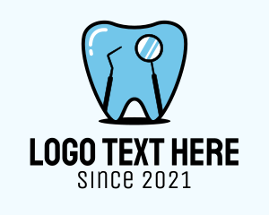 Oral - Dental Clinic Tools logo design