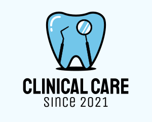 Dental Clinic Tools  logo design