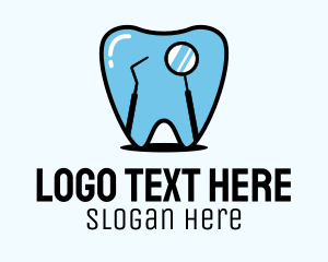 Dental Clinic Tools  Logo