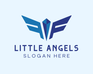 Aviation - Airplane Flight Wings logo design