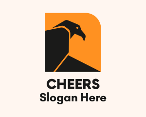 Vulture Bird Silhouette Logo