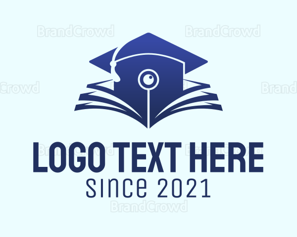 Online Graduation Cap Logo