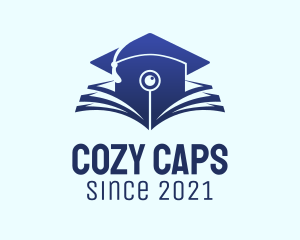 Online Graduation Cap logo design