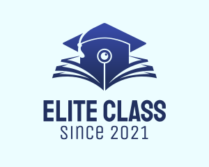 Online Graduation Cap logo design