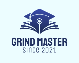 Online Graduation Cap logo design