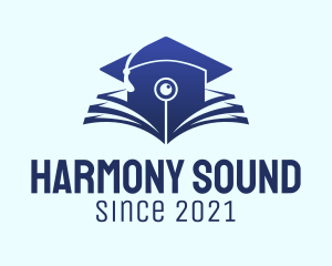 Learning - Online Graduation Cap logo design