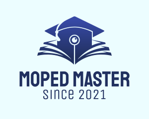 Online Graduation Cap logo design