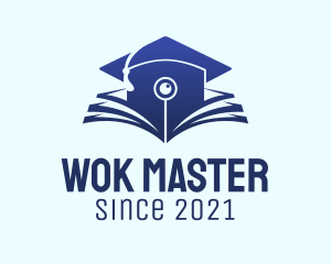 Online Graduation Cap logo design