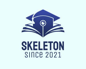 Studying - Online Graduation Cap logo design