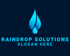 Drop - Purified Water Drop logo design