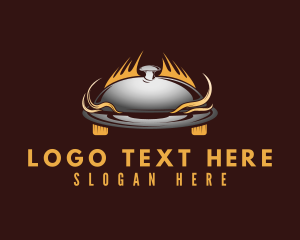 Dish - Hot Diner Restaurant logo design