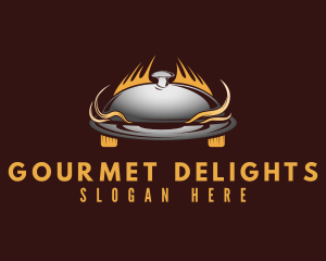 Hot Diner Restaurant logo design