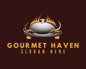 Hot Diner Restaurant logo design