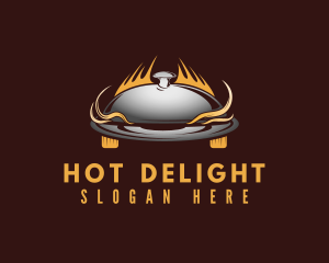 Hot Diner Restaurant logo design