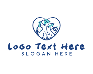 Pet Dog Cat Logo