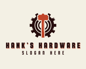 Repair Mallet Hardware logo design