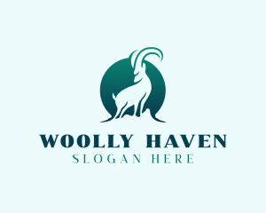 Wild Mountain Goat logo design