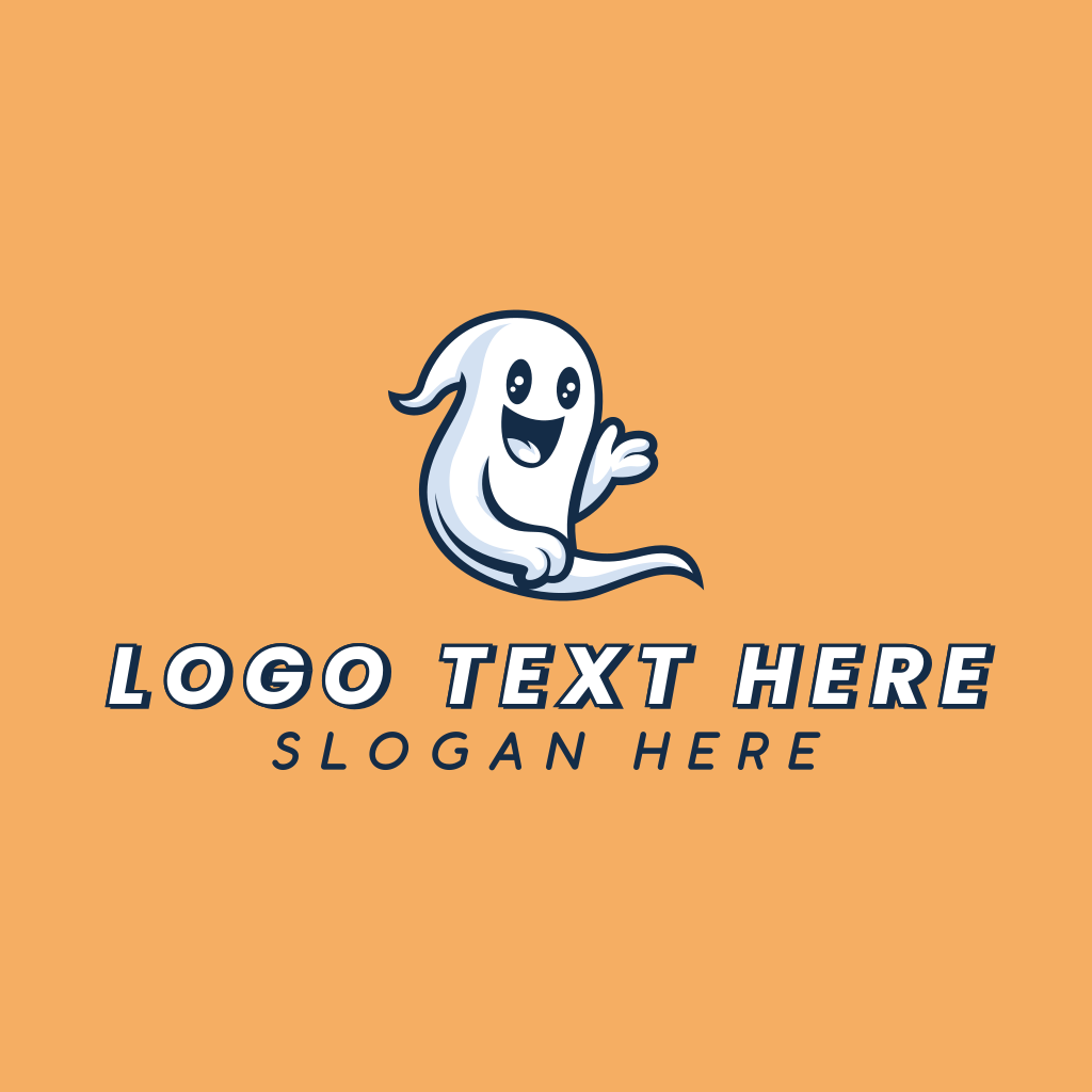 Halloween Ghost Spirit Logo | BrandCrowd Logo Maker