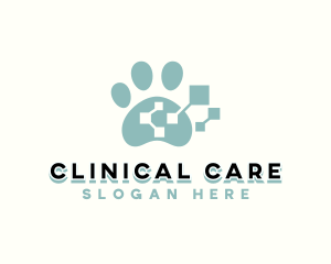 Pet Tech Paw logo design