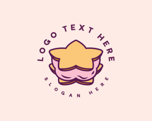 Haute Couture - Sweet Star Pastry logo design
