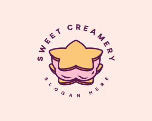 Sweet Star Pastry logo design