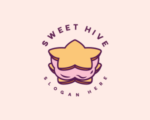 Sweet Star Pastry logo design